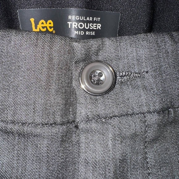 NWT Lee Gray Wide Leg Pants Tailored and Sophisticated - Picture 7 of 11
